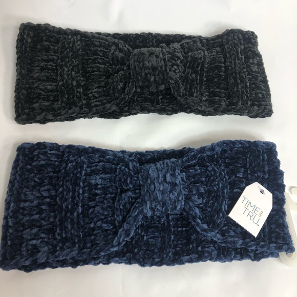 Time and Tru Accessories - two Women Wool headbands , ear warmers